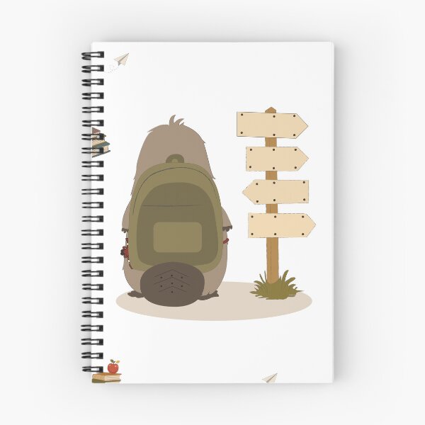 Item preview, Cute Platypus Character with Backpack for School designed and sold by TatinkaArtskill.