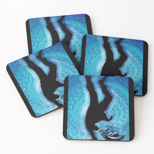 Item preview, falling into the blue abyss art  designed and sold by Jay21743ori.