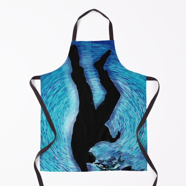 Item preview, falling into the blue abyss art  designed and sold by Jay21743ori.