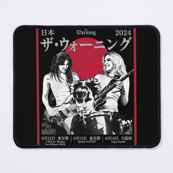 Item preview, Japan Tour Graphic for The Warnings Rock Band 2024 designed and sold by NaiveCore.