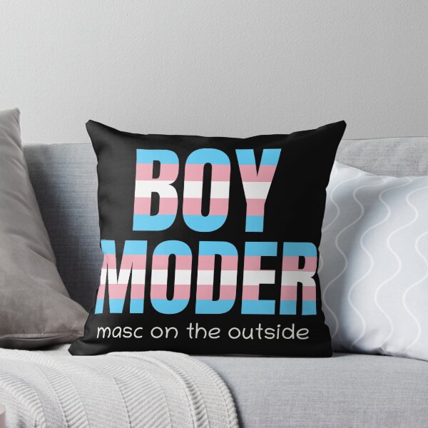 Artikelvorschau, Boymoder Masc On The Outside Trans Flag entworfen und verkauft von IsabellaRyland.