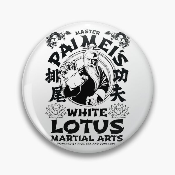 Item preview, Pai Mei White Lotus Martial Arts designed and sold by Candywrap Studio.