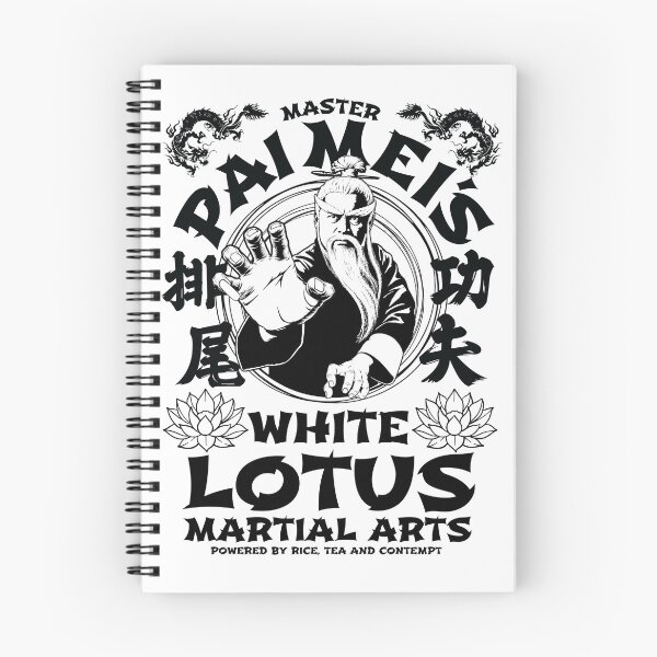 Item preview, Pai Mei White Lotus Martial Arts designed and sold by Candywrap Studio.