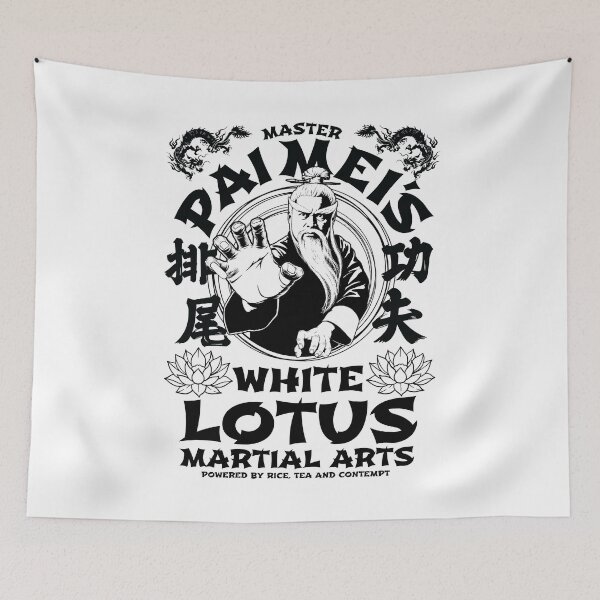 Item preview, Pai Mei White Lotus Martial Arts designed and sold by Candywrap Studio.