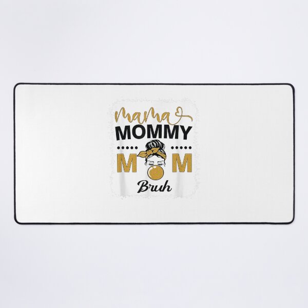 Item preview, Mama Mommy Mom Bruh Messy Bun Leopard Bandana designed and sold by WhimsyWeird.