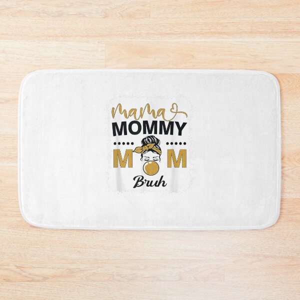 Item preview, Mama Mommy Mom Bruh Messy Bun Leopard Bandana designed and sold by WhimsyWeird.