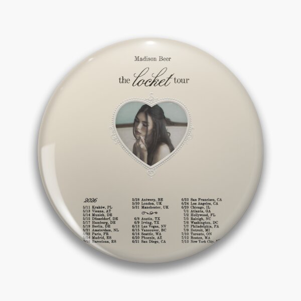 Item preview, Madison Beer Europe Tour 2026 Aesthetic Tour Dates Design designed and sold by Coolshopsea.