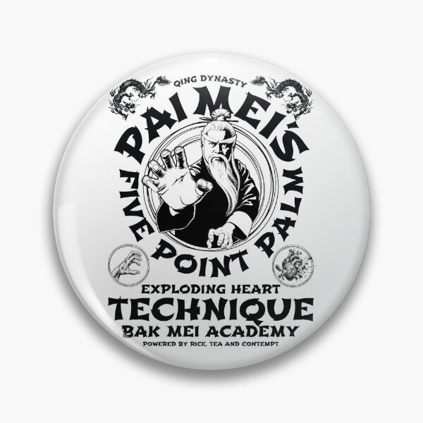 Item preview, Pai Mei Five Point Palm designed and sold by Candywrap Studio.