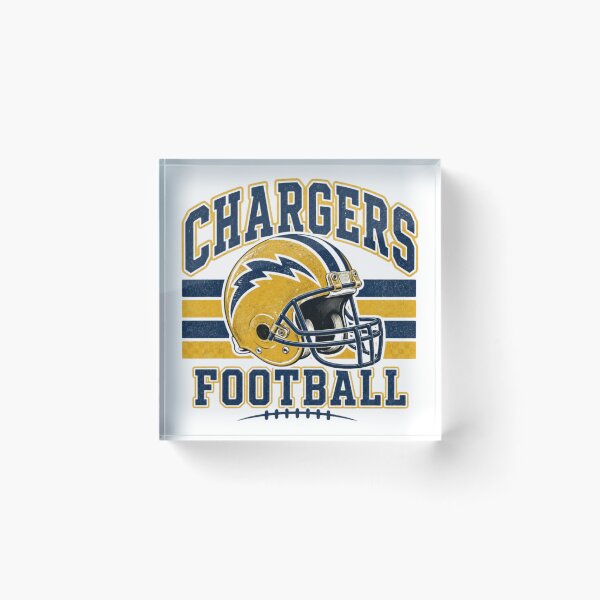 Item preview, Chargers Football Retro Helmet designed and sold by ProfesStore.