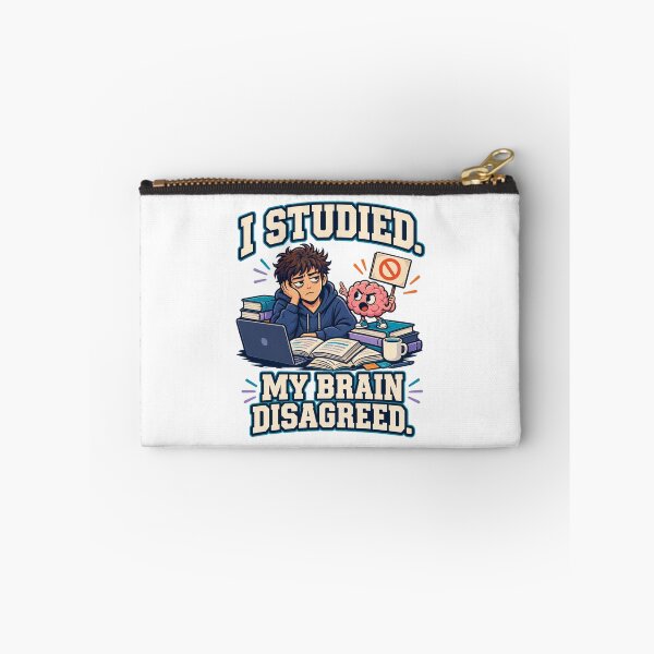 Item preview, I Studied My Brain Disagreed – Funny College Student Humor T-Shirt designed and sold by Print-Mingle01.
