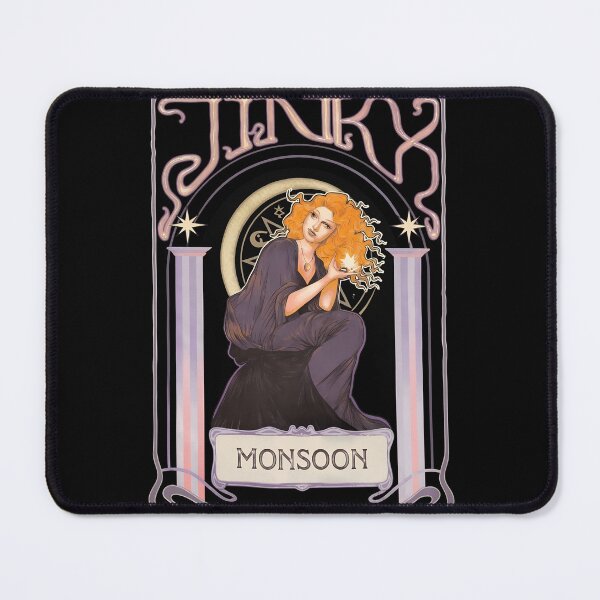 Item preview, JINKY MONSOONs Art Nouveaus Mystic Figure designed and sold by NaiveCore.