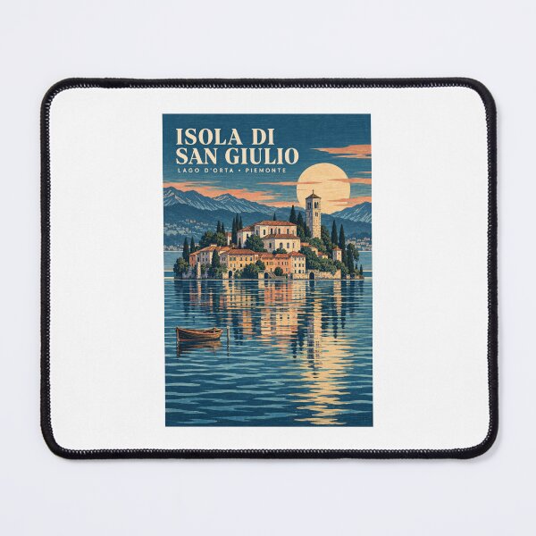 Item preview, Isola di San Giulio - Lago D´Orta - Piemonte designed and sold by GoodOldVintage.