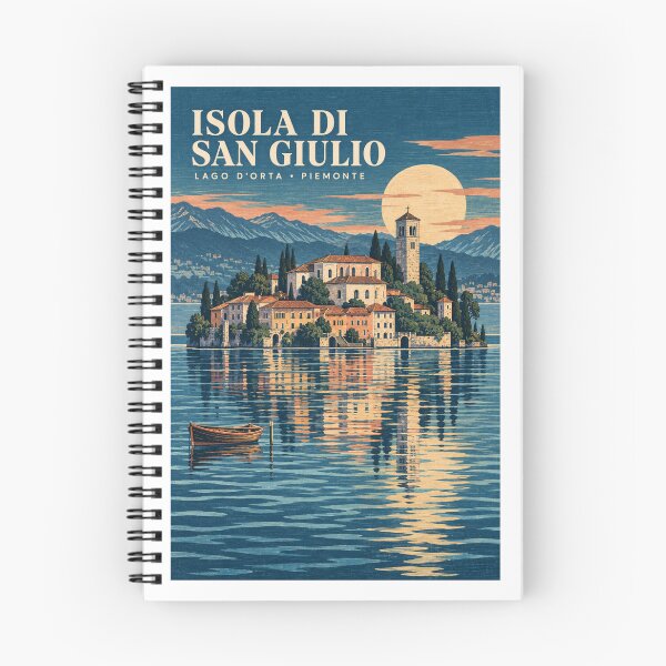 Item preview, Isola di San Giulio - Lago D´Orta - Piemonte designed and sold by GoodOldVintage.