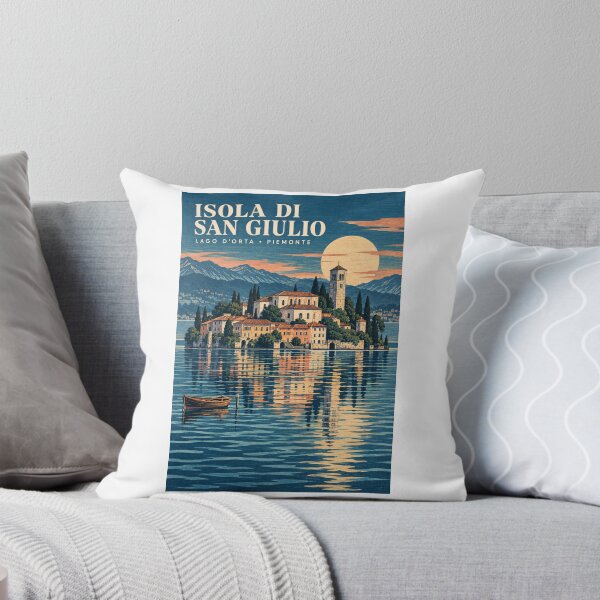 Item preview, Isola di San Giulio - Lago D´Orta - Piemonte designed and sold by GoodOldVintage.