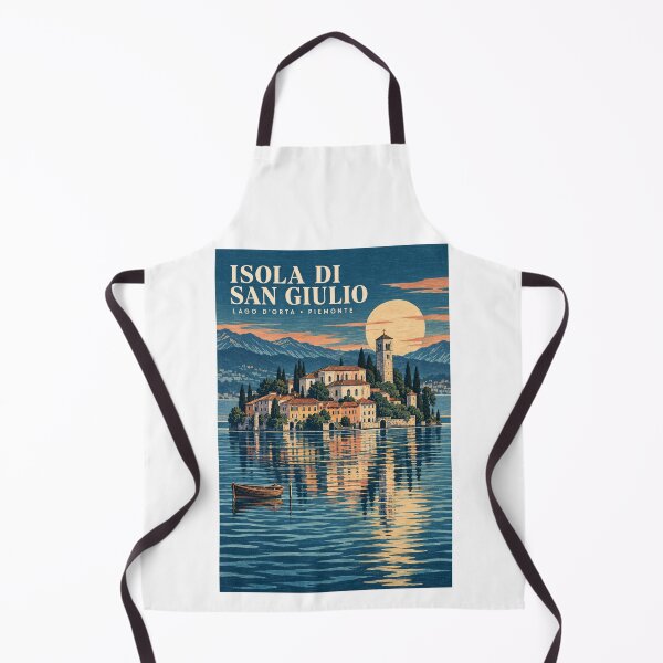Item preview, Isola di San Giulio - Lago D´Orta - Piemonte designed and sold by GoodOldVintage.