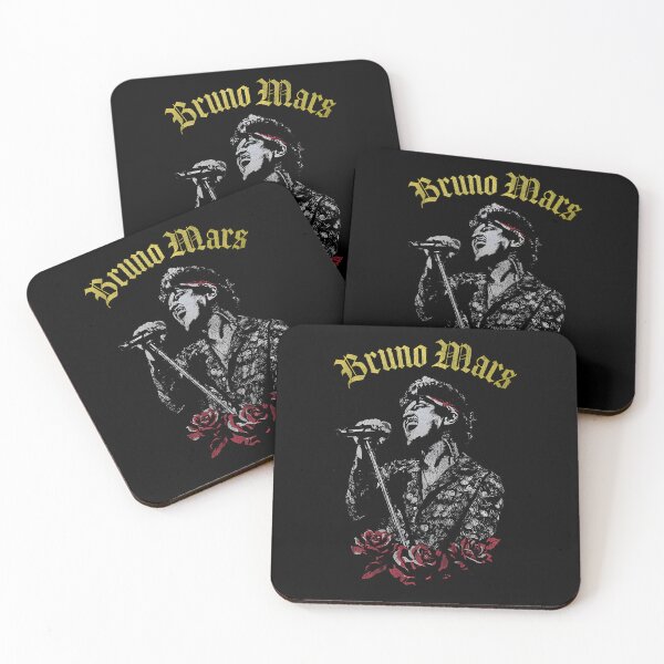 Item preview, Bruno Mars Live Vintage Gothic Font Roses Concert Graphic designed and sold by Coolshopsea.