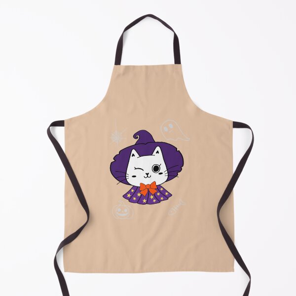Item preview, White Cat with Costume with Star Pattern and Magic Hat designed and sold by AlginaPugachova.
