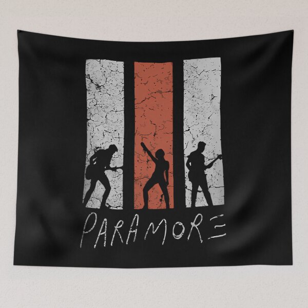 Item preview, Paramore Band Silhouette Rock Portrait designed and sold by horjusetcij.