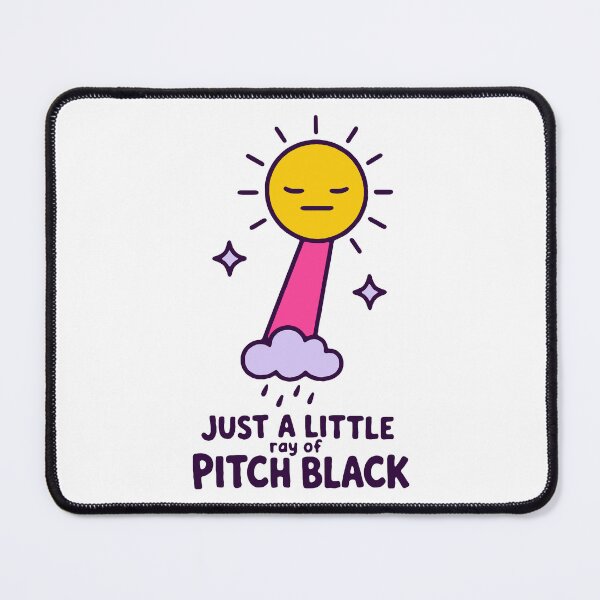 Item preview, Just a little ray of pitch black - funny goth dark humor gift designed and sold by GagShots.