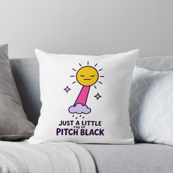 Item preview, Just a little ray of pitch black - funny goth dark humor gift designed and sold by GagShots.