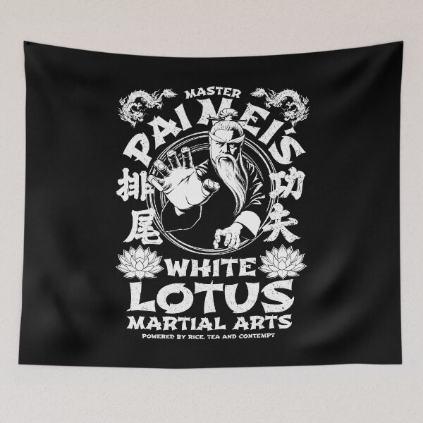 Item preview, Pai Mei White Lotus designed and sold by Candywrap Studio.