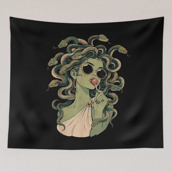 Item preview, Gorgon Lollipop Sunglasses Gothic Mythology Halloween Graphic designed and sold by Aliaalerud.