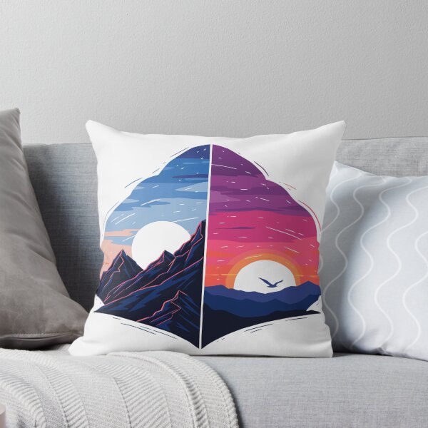 Item preview, Dusk and Dawn Gradient Sky Design designed and sold by Bright Idea Bazaar.