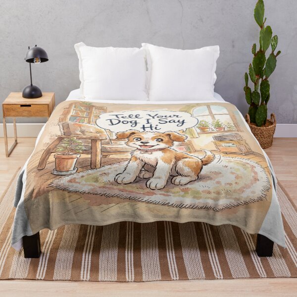 Item preview, Funny Cute Dog T Shirt designed and sold by Home Decor Art.
