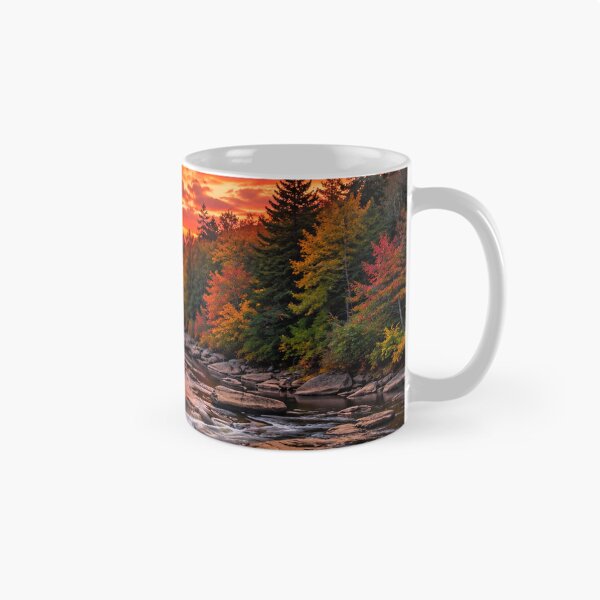 Item preview, Autumn River Valley at Sunset designed and sold by Wild Bloom Paws.