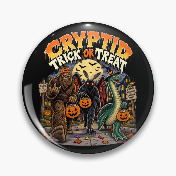Item preview, Cryptids - Trick or Treat Halloween designed and sold by SidTastic .