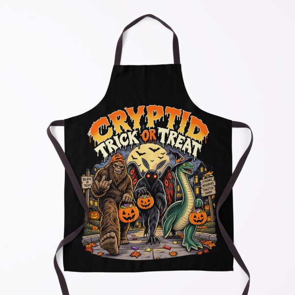 Item preview, Cryptids - Trick or Treat Halloween designed and sold by SidTastic .