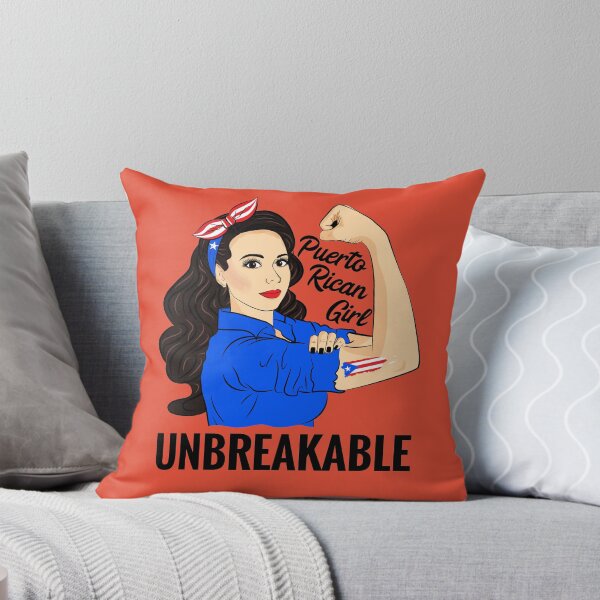 Item preview, Puerto Rican Girl Unbreakable designed and sold by ZNOVANNA.