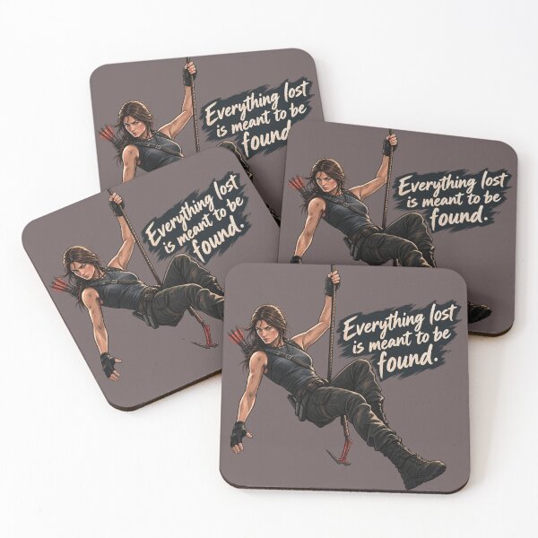 Item preview, Lara Croft - Tomb Raider 'Everything lost is meant to be found.' Print designed and sold by btluvs.