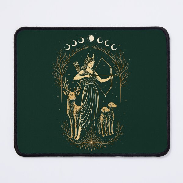 Item preview, Goddess Diana, Moon Phases, Deer Hunt, Goddess designed and sold by Christine Krahl.