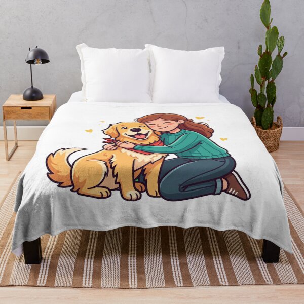 Item preview, Golden Retriever Love And Devotion designed and sold by Bad-Decisions-Designs.