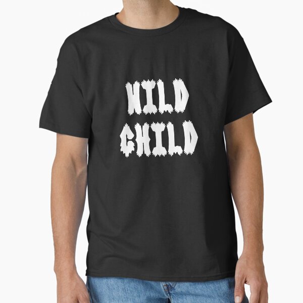 Item preview, Wild Child, saying, white designed and sold by nijess.