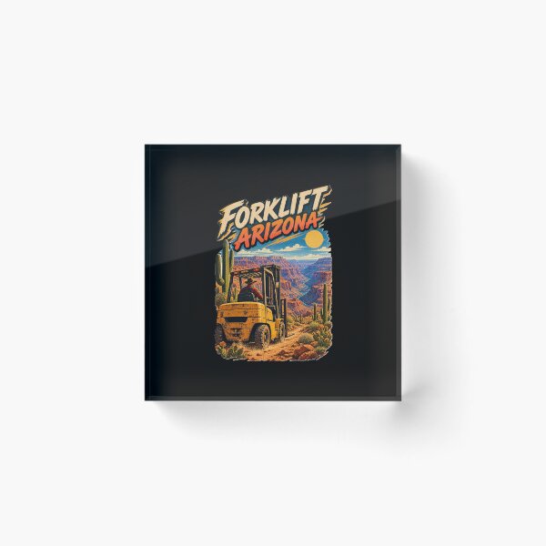 Item preview, Forklift Arizona Retro designed and sold by RetroNibylander.