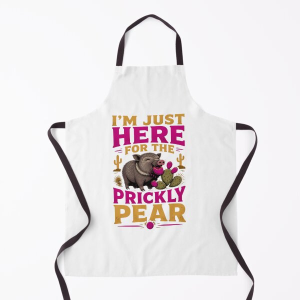 Item preview, Funny Javelina and Prickly Pear – Collared Peccary Arizona designed and sold by Art-Arcade6.