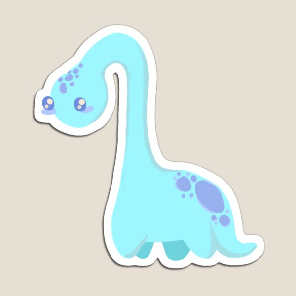 Item preview, Blue dino designed and sold by OcarinaPop.