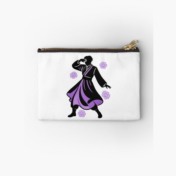 Item preview, Hanbok Silhouette – K-Pop Purple Aesthetic Illustration designed and sold by bloomling.