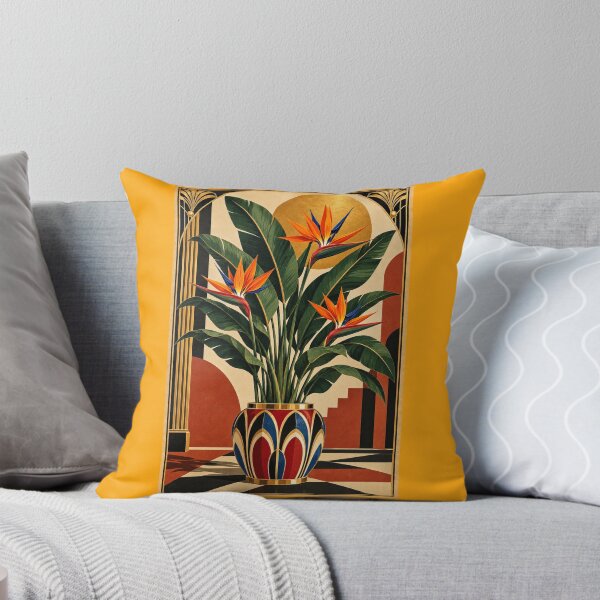 Item preview, Bird of paradise art deco designed and sold by saranagliccuris.