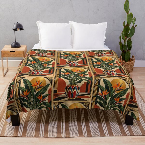 Item preview, Bird of paradise art deco designed and sold by saranagliccuris.