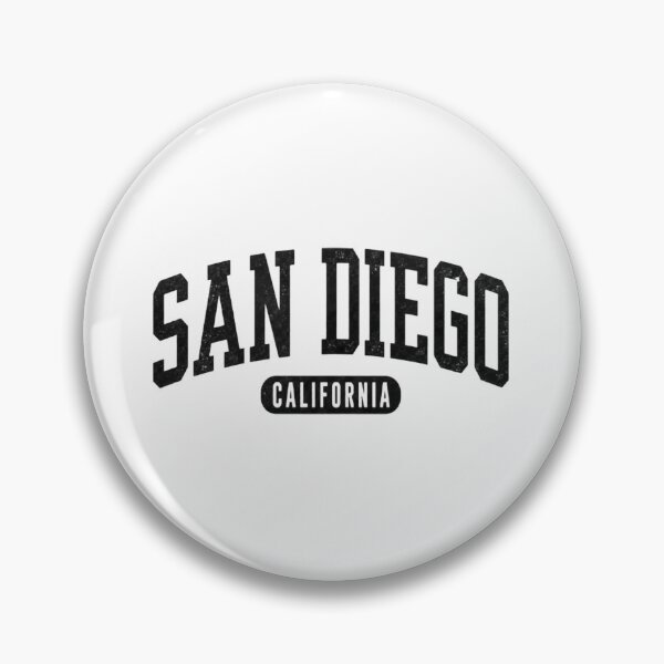 Item preview, San Diego California Vintage Retro Style designed and sold by ProfesStore.