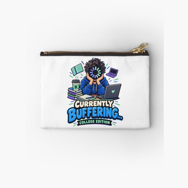 Item preview, Currently Buffering College Edition – Funny Student Life T-Shirt designed and sold by Print-Mingle01.