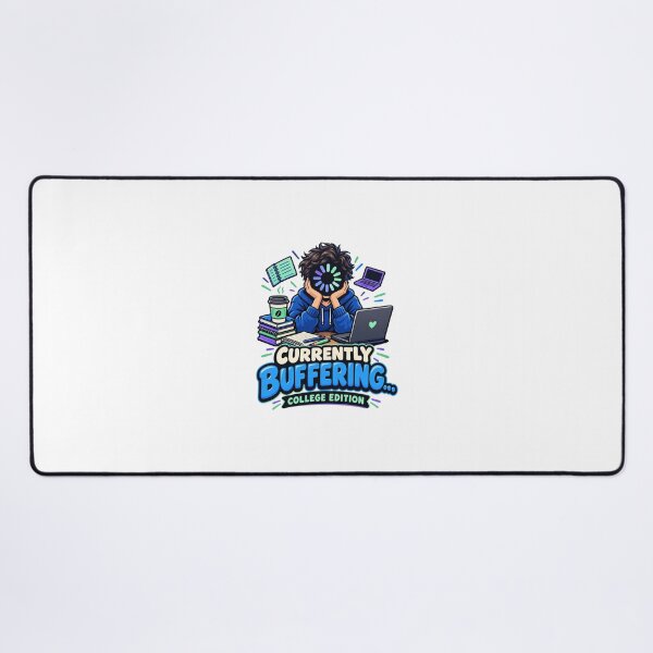 Item preview, Currently Buffering College Edition – Funny Student Life T-Shirt designed and sold by Print-Mingle01.