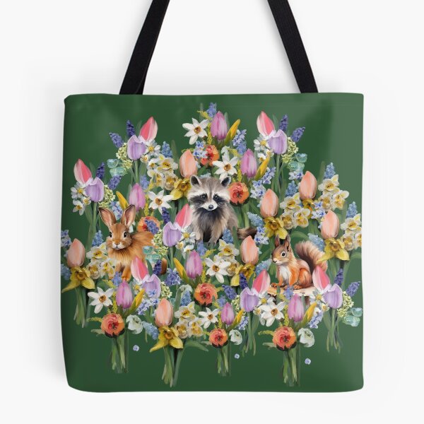 Item preview, botanical woodland animals forest animals designed and sold by letsgow8th.