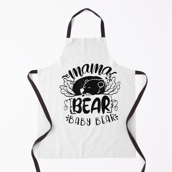 Item preview, Mama Bear Baby Bear Sleeping Bear Nature Foliage designed and sold by WhimsyWeird.