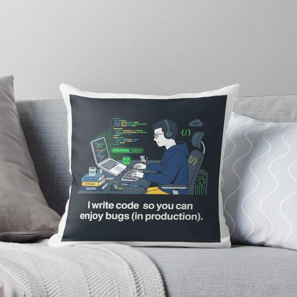 Item preview, Enjoy Bugs In Production Software Engineer designed and sold by Bad-Decisions-Designs.