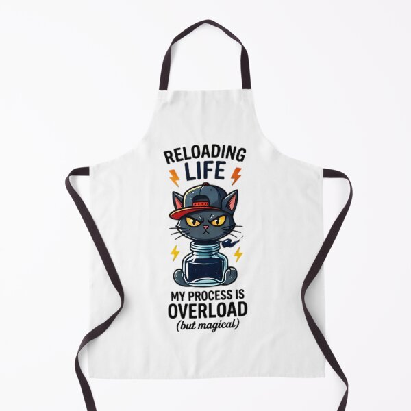 Item preview, Reloading Life Magic Electric Black Cat Design designed and sold by Pyt27.