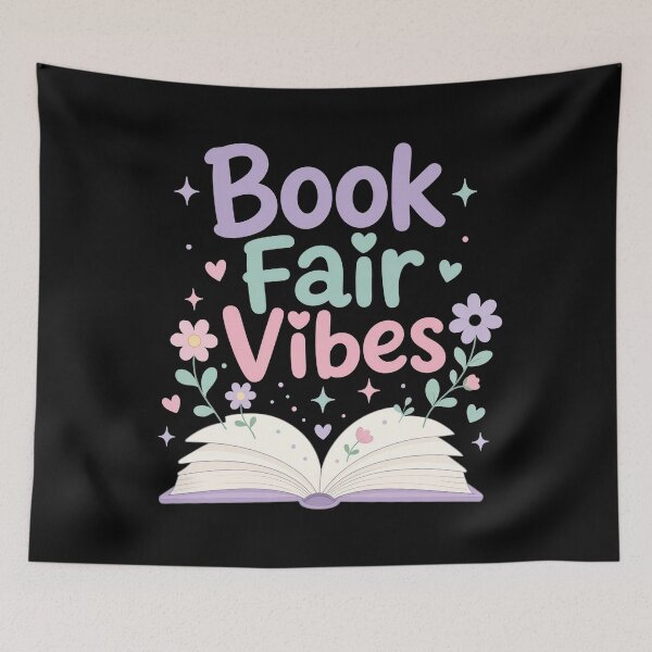 Item preview, Book Fair Vibes - Cute School Librarian & Teacher Aesthetic designed and sold by Printed Mistakes.